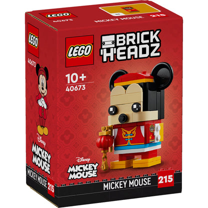 LEGO® BrickHeadz™ Spring Festival Mickey Mouse - Đồ Chơi Lắp Ráp Disney Mickey 40673 - Hình ảnh sản phẩm
