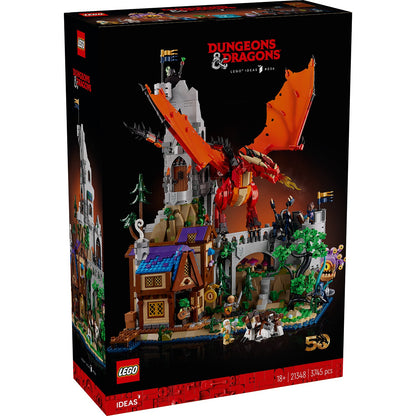 LEGO® Ideas Dungeons & Dragons: Red Dragon’s Tale - Bộ Lắp Ráp Thế Giới Fantasy - LEGO 21348 - Hình ảnh sản phẩm