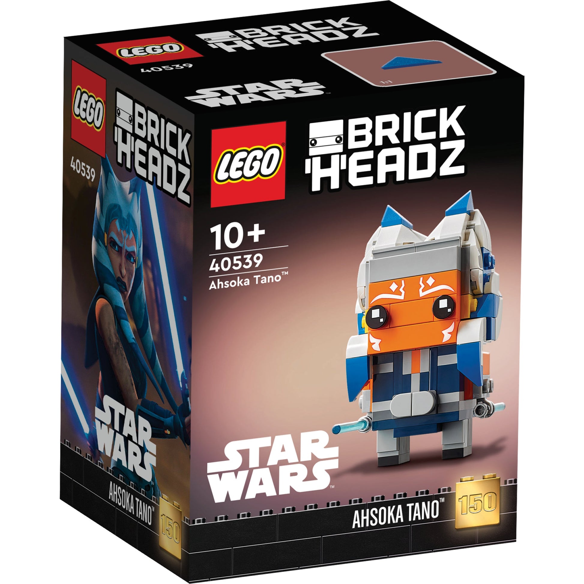 LEGO® BrickHeadz™ Ahsoka Tano Mô Hình Lắp Ráp Jedi LEGO 40539 - Hình ảnh sản phẩm