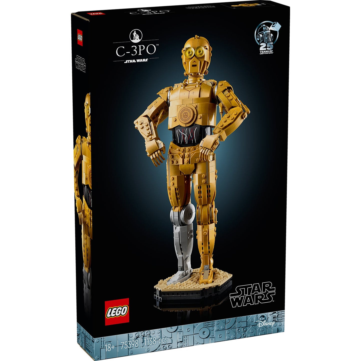 LEGO® Star Wars™ C-3PO™ Mô Hình Lắp Ráp Droid Cao Cấp LEGO 75398 - Hình ảnh sản phẩm