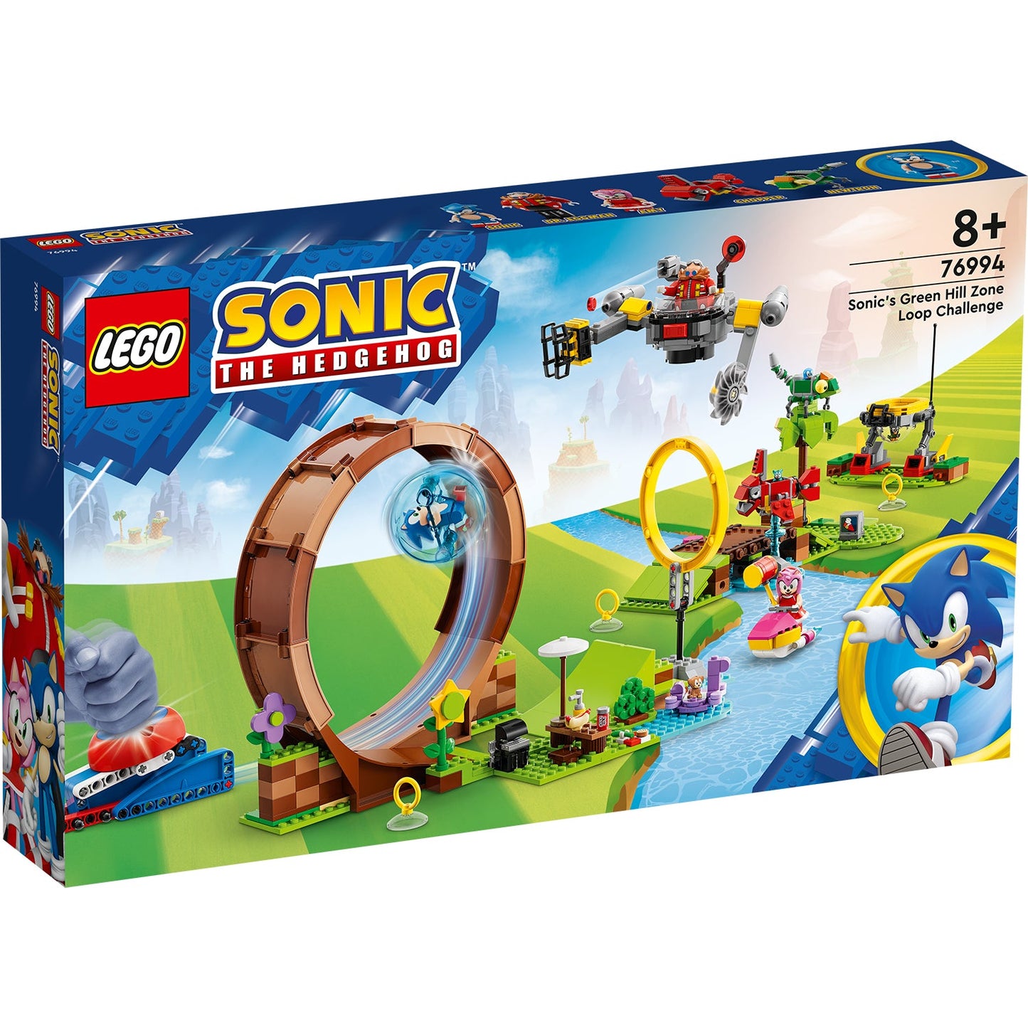 LEGO® Sonic the Hedgehog™ Sonic's Green Hill Zone Loop Challenge - Bộ Đồ Chơi Lắp Ráp Thử Thách Vòng Lặp - LEGO 76994 - Hình ảnh sản phẩm