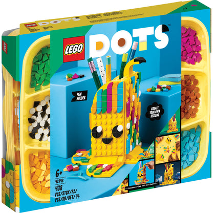 LEGO® DOTS™ Cute Banana Pen Holder - Khay Cắm Bút Hình Chuối Sáng Tạo - LEGO 41948 - Hình ảnh sản phẩm