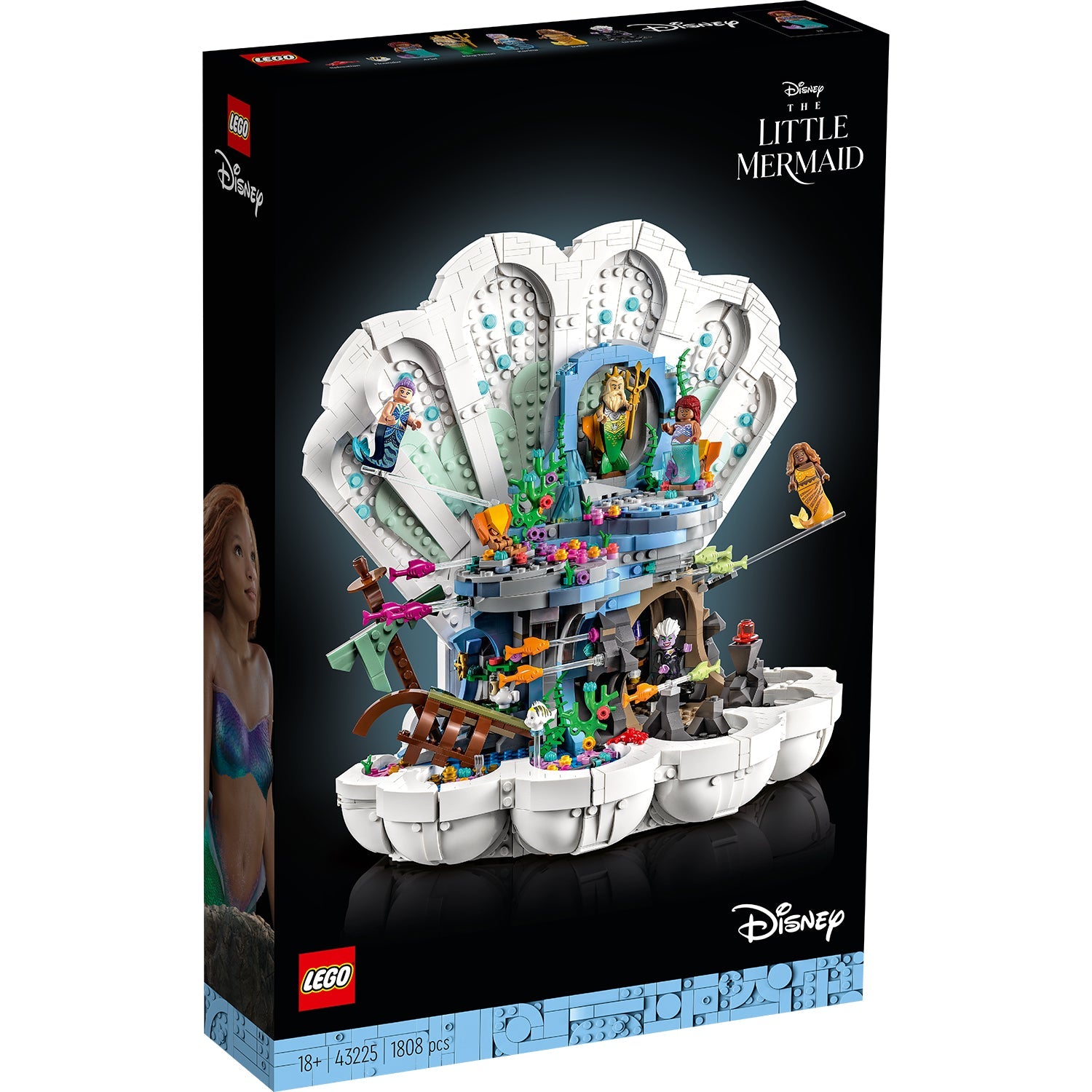 LEGO® Disney™ The Little Mermaid Royal Clam Shell - Mô hình Vỏ Sò Hoàng Gia 43225 - LEGO - Hình ảnh sản phẩm