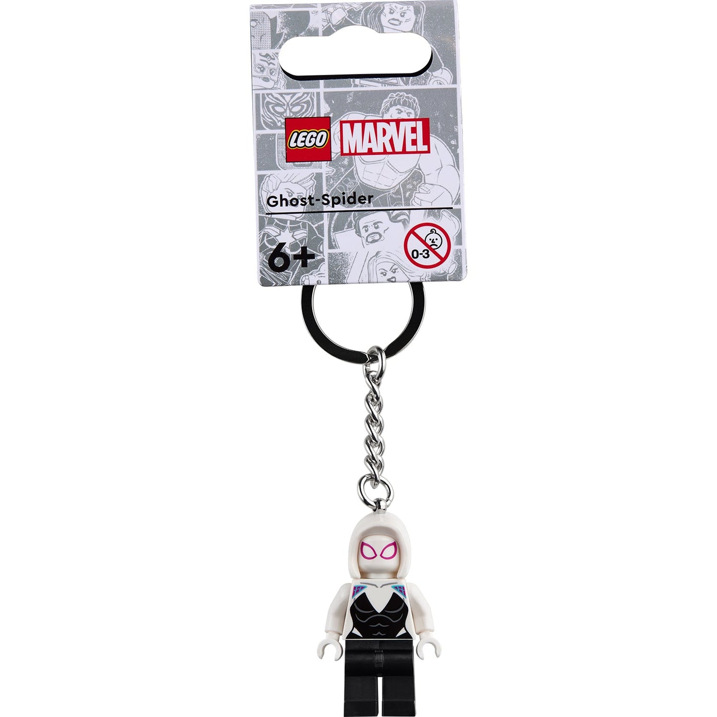 LEGO® Marvel Ghost-Spider Keyring - Móc Khóa Nhân Vật Marvel - LEGO 854292 - Hình ảnh sản phẩm