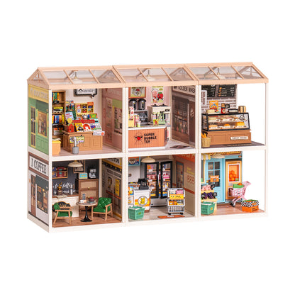 Rolife Super Creator - Super Store Series - Mô hình nhà gỗ tí hon DIY - Rolife