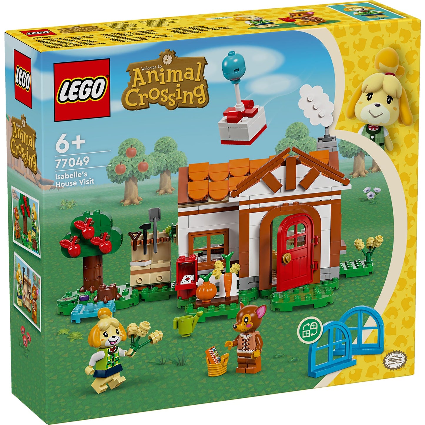 LEGO® Animal Crossing™ Isabelle's House Visit - Bộ Đồ Chơi Lắp Ráp Ngôi Nhà Của Isabelle - LEGO 77049 - Hình ảnh sản phẩm