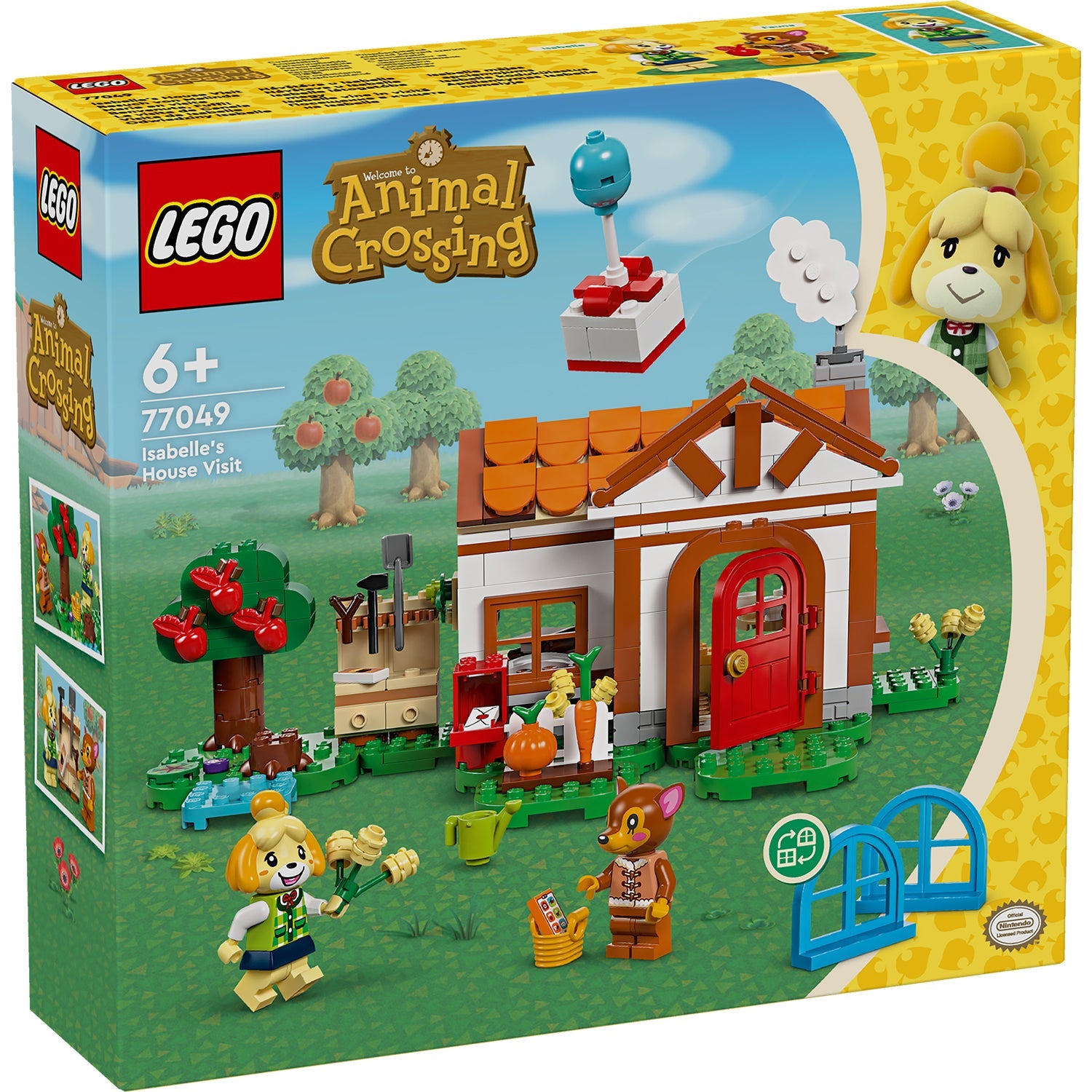 LEGO® Animal Crossing™ Isabelle's House Visit - Bộ Đồ Chơi Lắp Ráp Ngôi Nhà Của Isabelle - LEGO 77049 - Hình ảnh sản phẩm