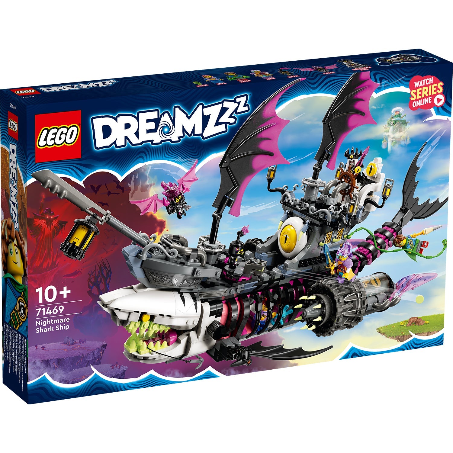 LEGO® DREAMZzz™ Nightmare Shark Ship - Tàu Cá Mập Ác Mộng 71469 - LEGO - Hình ảnh sản phẩm