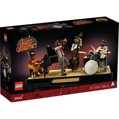 LEGO® Ideas Jazz Quartet - Mô hình Ban nhạc Jazz - LEGO 21334 - Hình ảnh sản phẩm