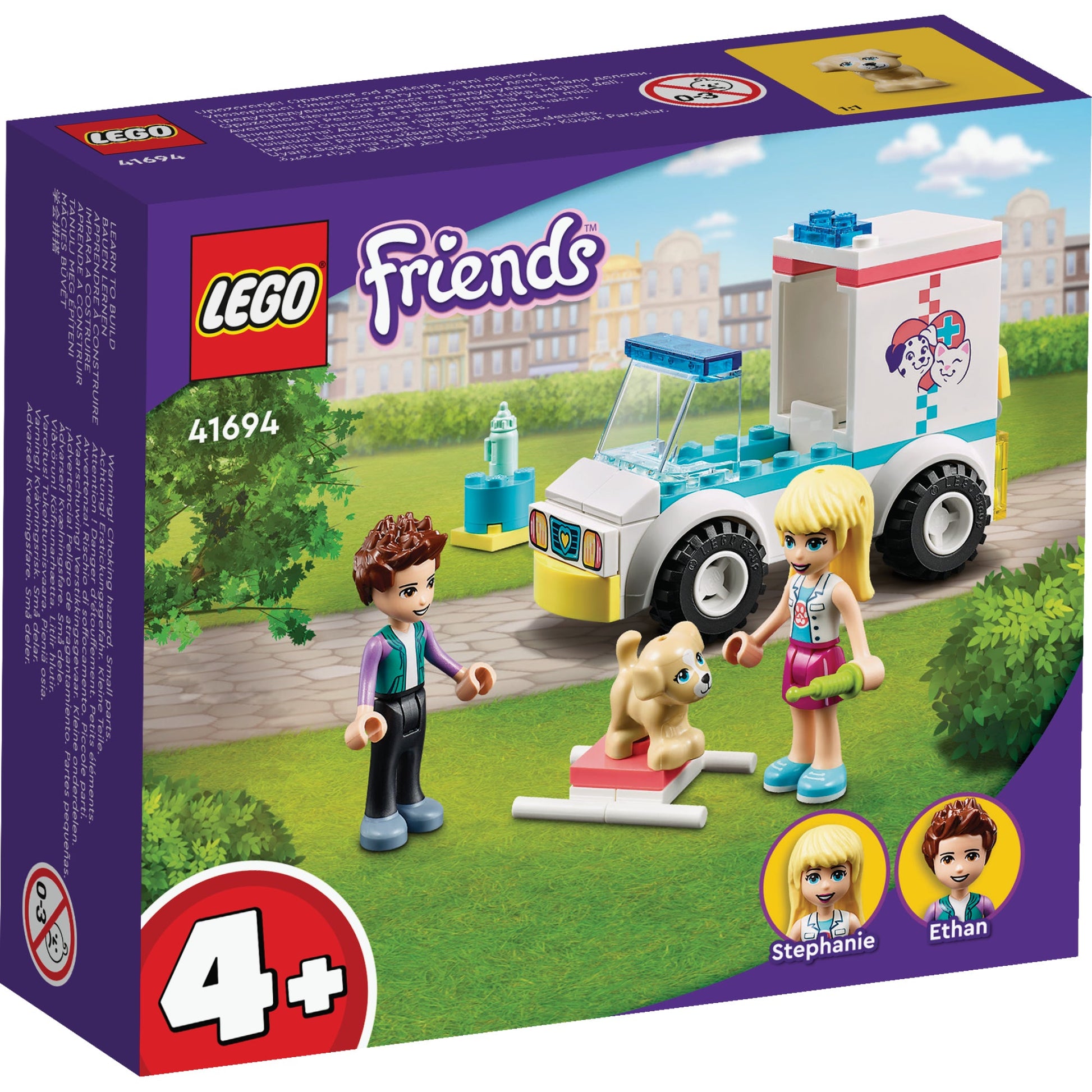 LEGO® Friends™ Pet Clinic Ambulance - Xe Cứu Thương Thú Cưng - 41694 - Hình ảnh sản phẩm