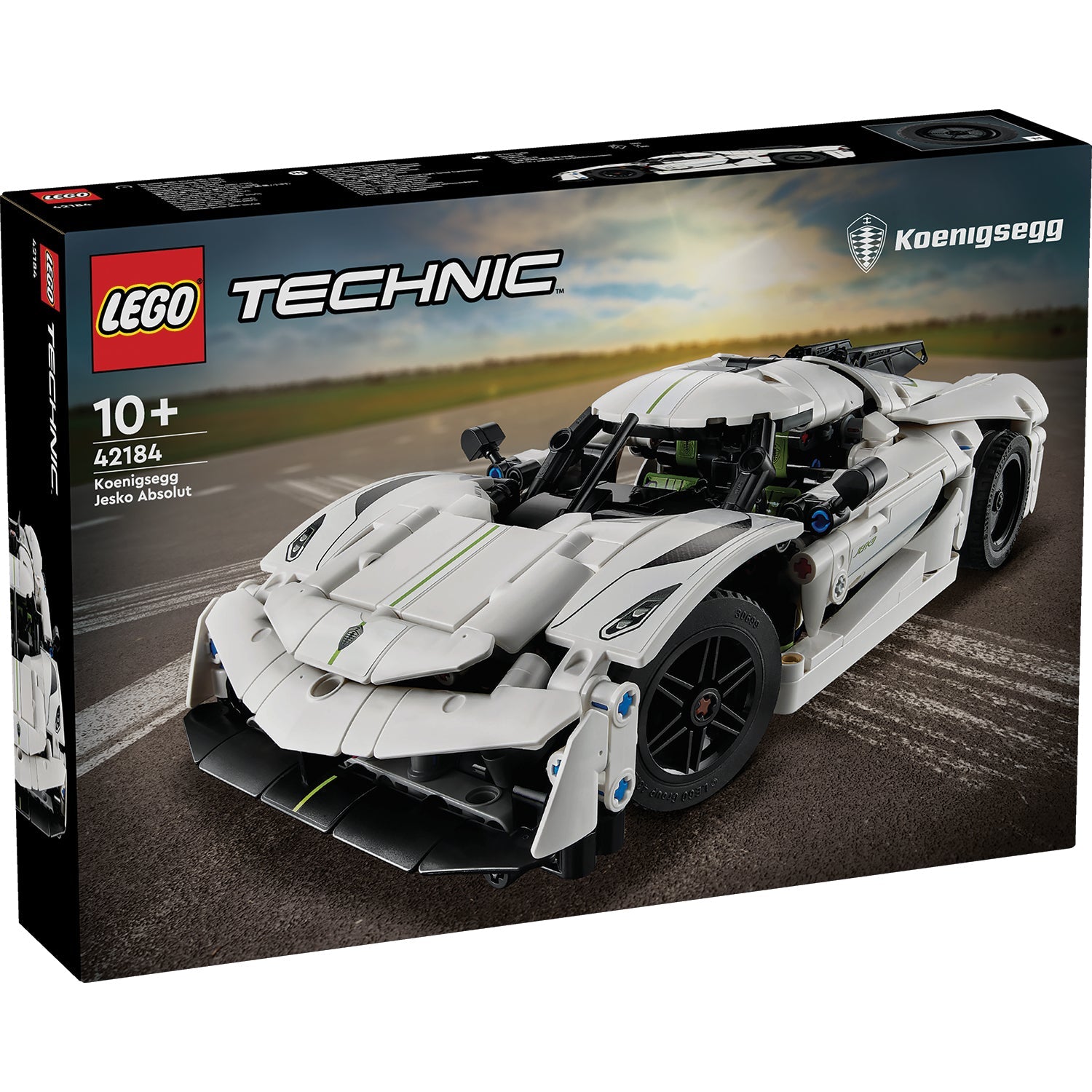 LEGO® Technic™ Koenigsegg Jesko Absolut White Hypercar - Mô Hình Xe Đua Siêu Xe LEGO 42184 - Hình ảnh sản phẩm