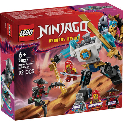 LEGO® NINJAGO® Zane’s Battle Suit Mech - Đồ chơi lắp ráp Robot chiến đấu - LEGO 71827 - Hình ảnh sản phẩm