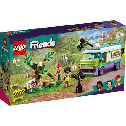 LEGO® Friends™ Newsroom Van - Bộ Đồ Chơi Xe Tin Tức - 41749 - Hình ảnh sản phẩm