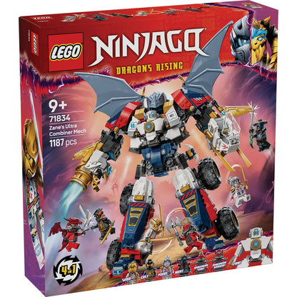 LEGO® NINJAGO® Zane’s Ultra Combiner Mech - Bộ Lắp Ráp Chiến Giáp Kết Hợp Siêu Cấp - LEGO 71834 - Hình ảnh sản phẩm