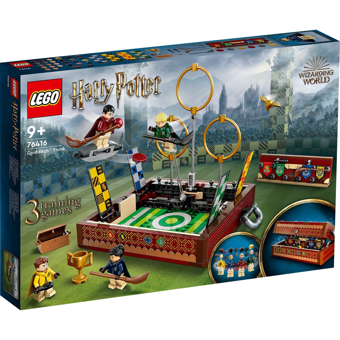 LEGO® Harry Potter™ Quidditch™ Trunk - Đồ chơi lắp ráp Vali Quidditch Phép thuật - LEGO 76416 - Hình ảnh sản phẩm