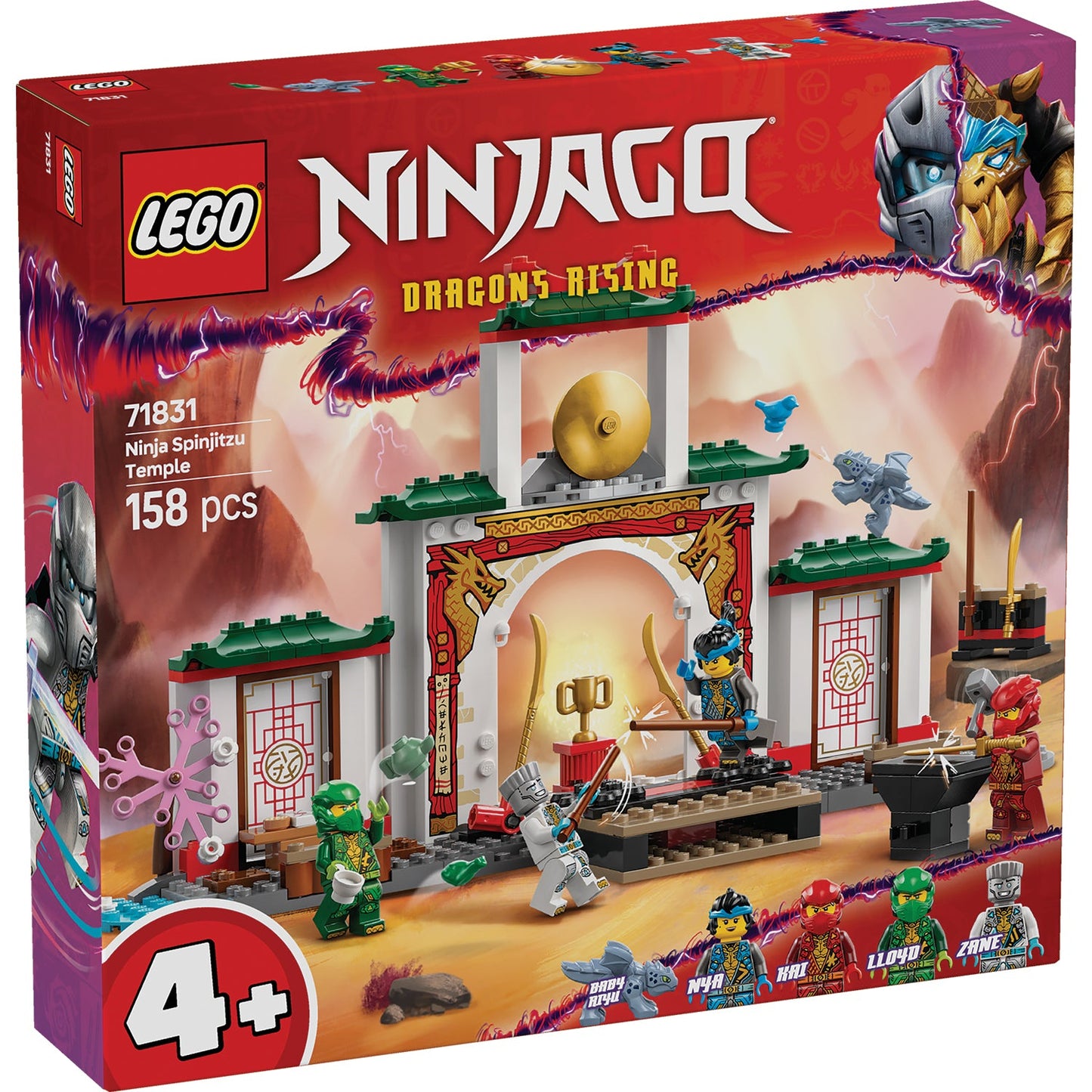 LEGO® NINJAGO® Ninja Spinjitzu Temple - Đồ Chơi Lắp Ráp Ngôi Đền Ninja - LEGO 71831 - Hình ảnh sản phẩm