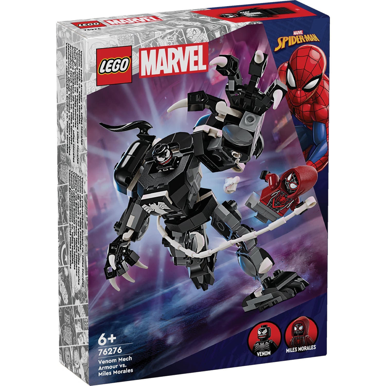 LEGO® Marvel Venom Mech Armor vs. Miles Morales Đồ Chơi Lắp Ráp Robot LEGO 76276 - Hình ảnh sản phẩm
