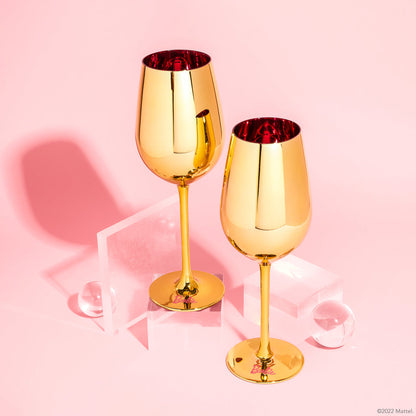 Barbie™ X Dragon Glassware® Dreamhouse™ Wine Glasses - Bộ 2 Ly Rượu Vang Cao Cấp Dragon Glassware - Hình ảnh chi tiết 2