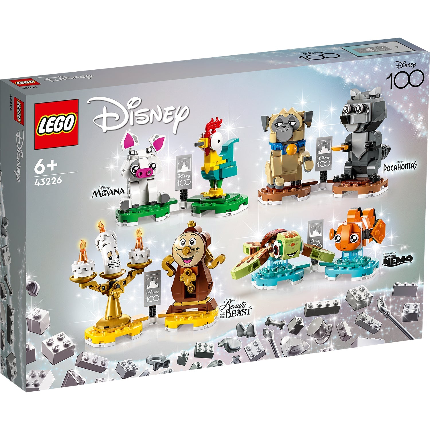 LEGO® Disney™ Disney Duos - Bộ Đồ Chơi Lắp Ráp Những Cặp Đôi Disney Biểu Tượng - LEGO 43226 - Hình ảnh sản phẩm