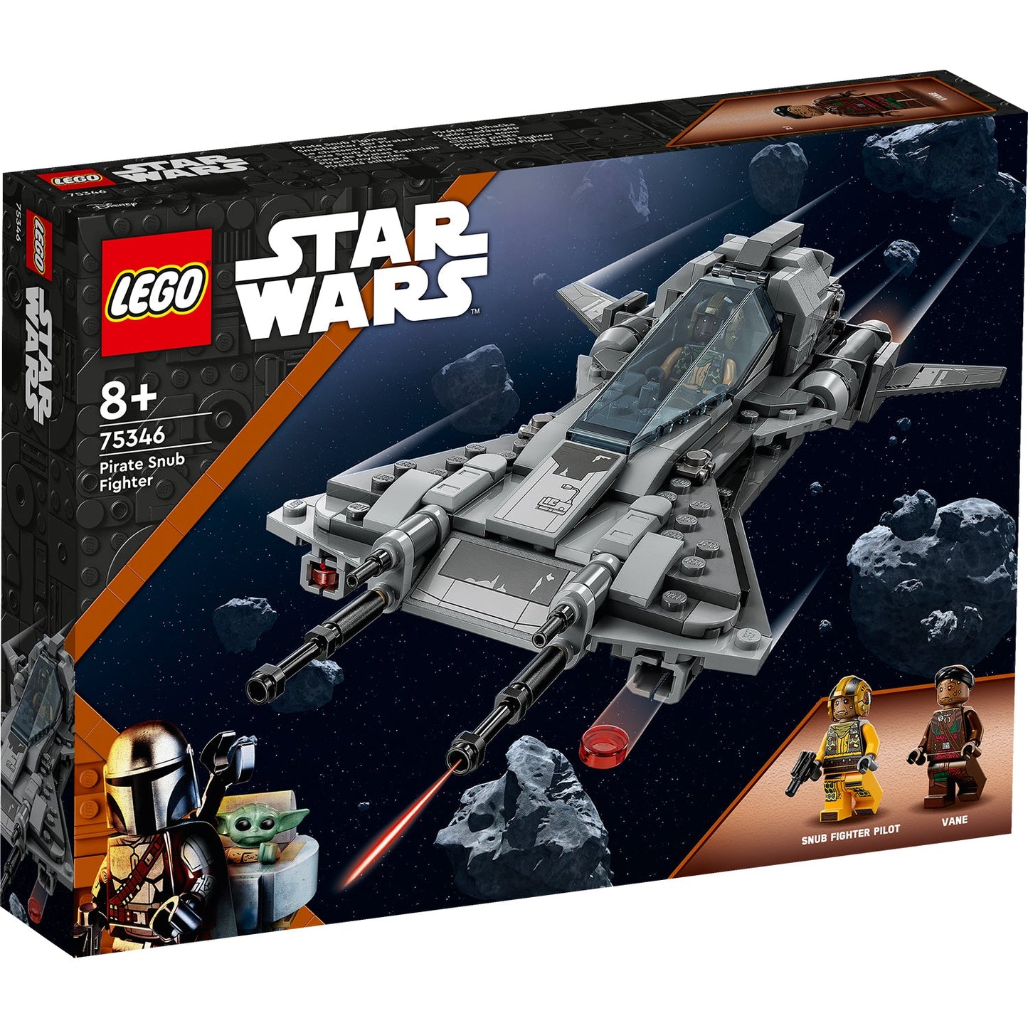 LEGO® Star Wars™ Pirate Snub Fighter Mô hình Đồ chơi Lắp ráp Lego 75346 - Hình ảnh sản phẩm