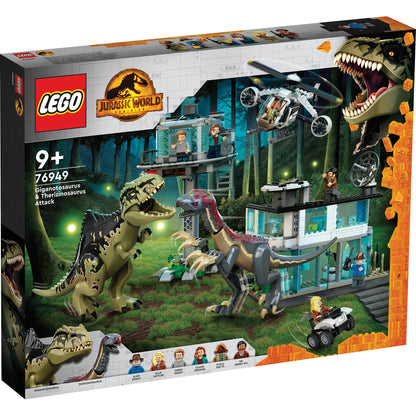 LEGO® Jurassic World Giganotosaurus and Therizinosaurus Attack - Bộ Đồ Chơi Lắp Ráp Khủng Long 76949 - LEGO - Hình ảnh sản phẩm