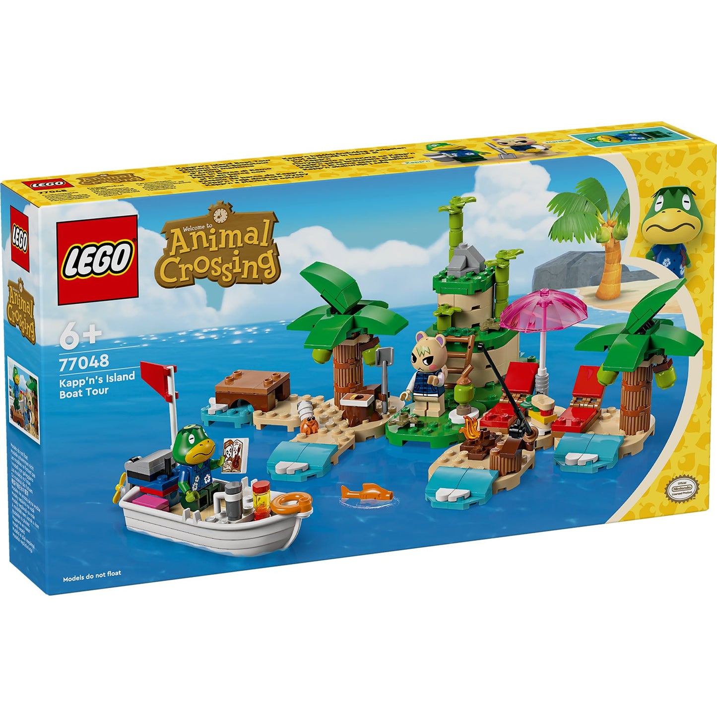 LEGO® Animal Crossing™ Kapp'n's Island Boat Tour - Đồ Chơi Lắp Ráp Chuyến Du Ngoạn Trên Thuyền Của Kapp’n 77048 - Hình ảnh sản phẩm