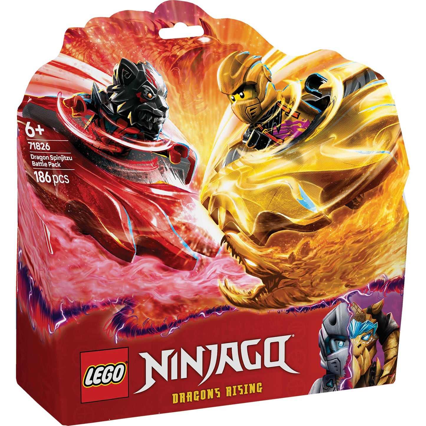 LEGO® NINJAGO® Dragon Spinjitzu Battle Pack - Đồ Chơi Lắp Ráp Ninja Đối Kháng LEGO 71826 - Hình ảnh sản phẩm