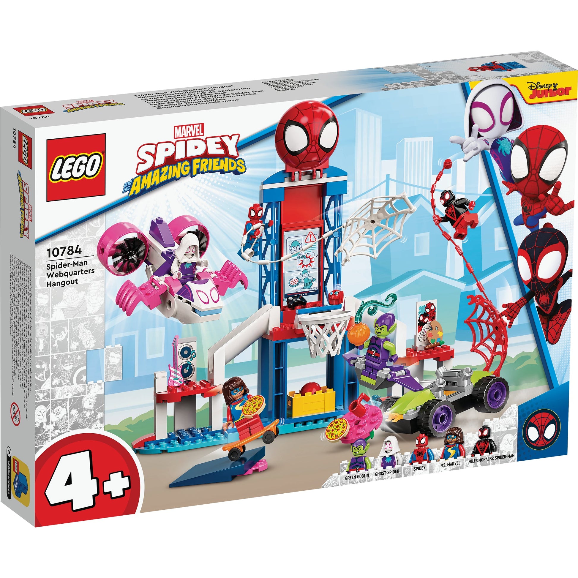 LEGO® Marvel Spider-Man Webquarters Hangout - Đồ Chơi Lắp Ráp Trụ Sở Nhện - LEGO 10784 - Hình ảnh sản phẩm