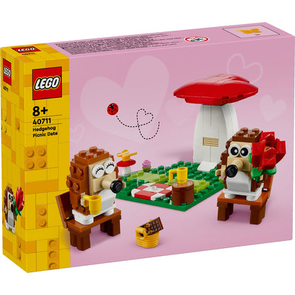 LEGO® Hedgehog Picnic Date - Bộ Lắp Ráp Mô Hình Nhím Đi Dã Ngoại - LEGO 40711 - Hình ảnh sản phẩm
