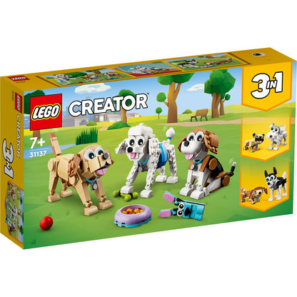 LEGO® Creator 3-in-1 Adorable Dogs - Bộ Lắp Ráp Chó Cưng Đáng Yêu 3 Trong 1 - 31137 - Hình ảnh sản phẩm