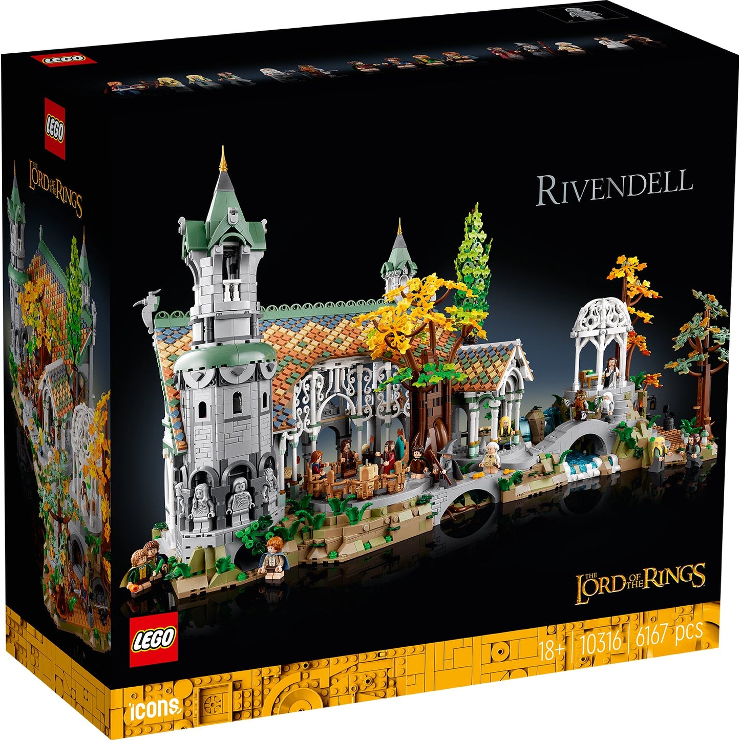 LEGO® The Lord of the Rings™: Rivendell™ - Bộ Lắp Ráp Thung Lũng Rivendell Cao Cấp (LEGO 10316) - Hình ảnh sản phẩm