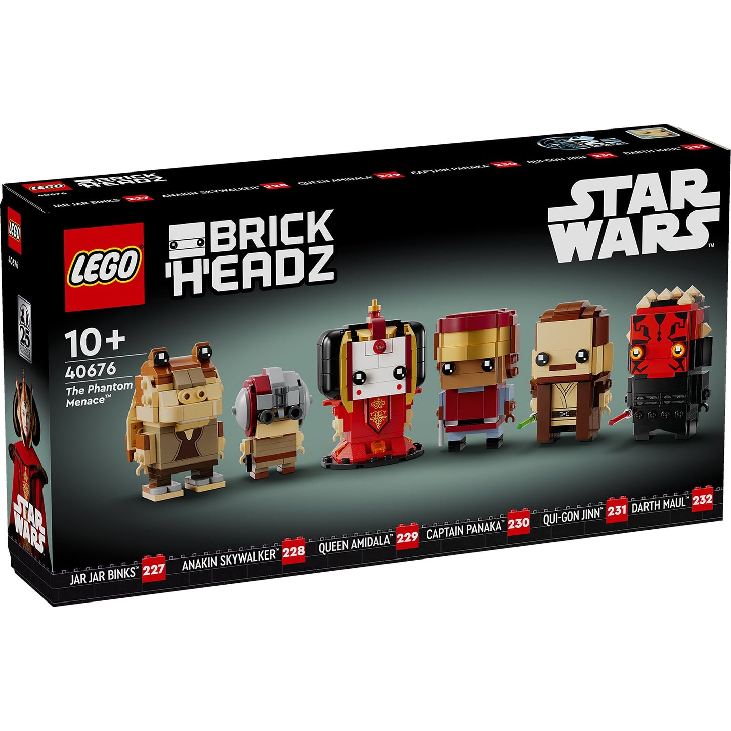 LEGO® BrickHeadz™ The Phantom Menace™ - Bộ Sưu Tập Mô Hình Nhân Vật Star Wars LEGO 40676 - Hình ảnh sản phẩm