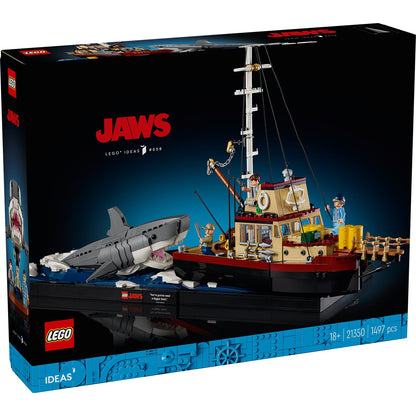 LEGO® Ideas Jaws - Bộ Lắp Ráp Mô Hình Hàm Cá Mập 21350 - Hình ảnh sản phẩm