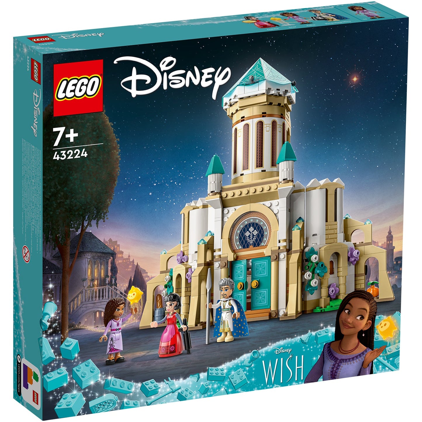 LEGO® Disney™ King Magnifico's Castle - Đồ Chơi Lắp Ráp Lâu Đài Disney Wish - LEGO 43224 - Hình ảnh sản phẩm