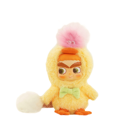 CICILU HUGGY DUCKY PLUSH KEYCHAIN - Móc khóa gấu bông Blind Box - 52TOYS