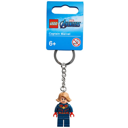 LEGO® Marvel Super Heroes Captain Marvel Keyring - Móc Khóa Nhân Vật Captain Marvel - LEGO 854064 - Góc nhìn khác 3