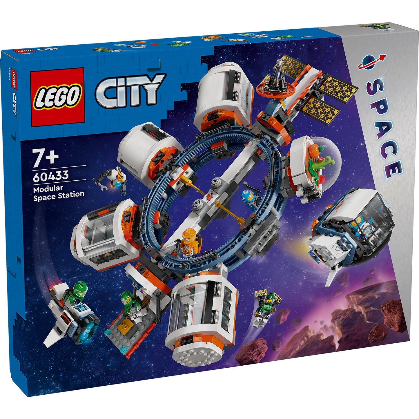 LEGO® City Modular Space Station - Đồ chơi lắp ráp Trạm không gian - LEGO 60433 - Hình ảnh sản phẩm