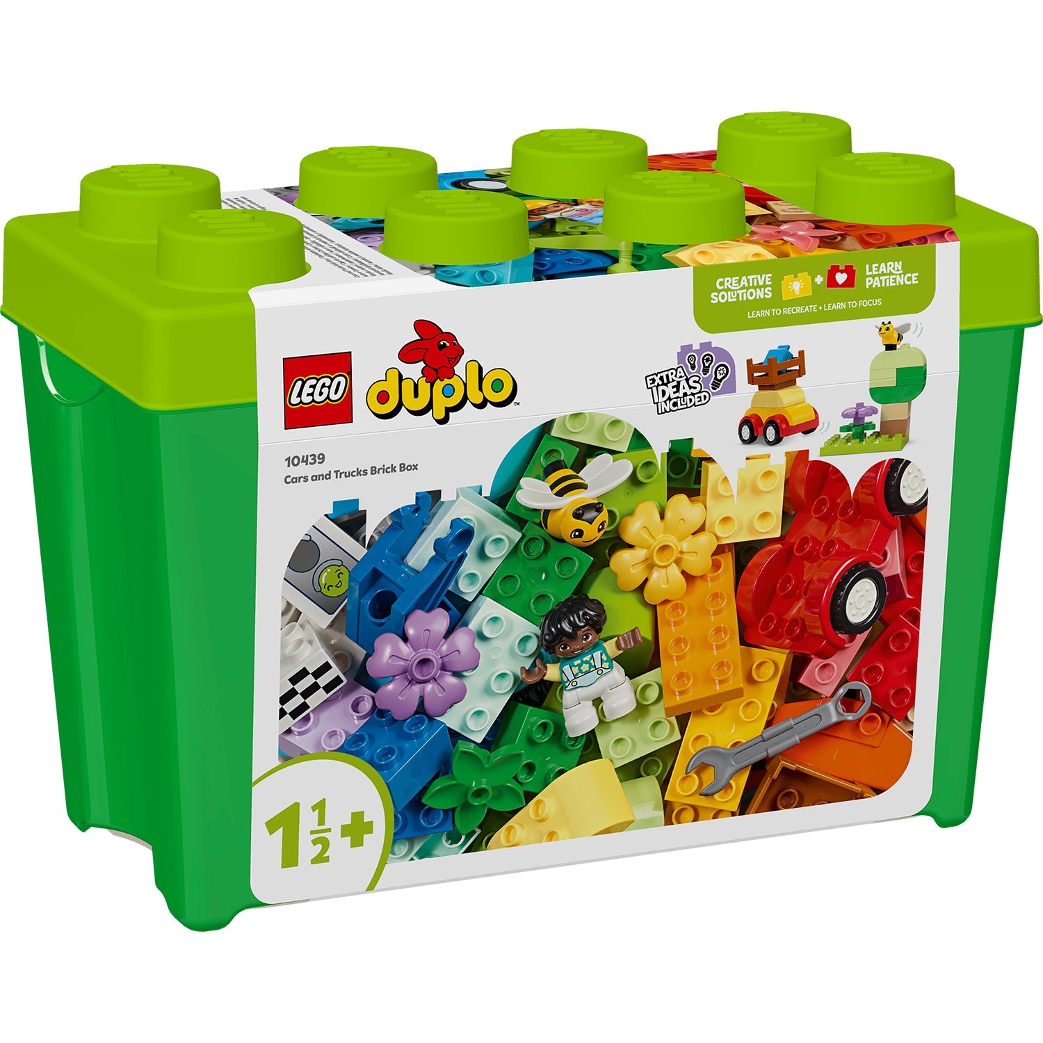LEGO® DUPLO® Classic Cars and Trucks Brick Box Đồ chơi lắp ráp Xe hơi và Xe tải (10439) - Hình ảnh sản phẩm