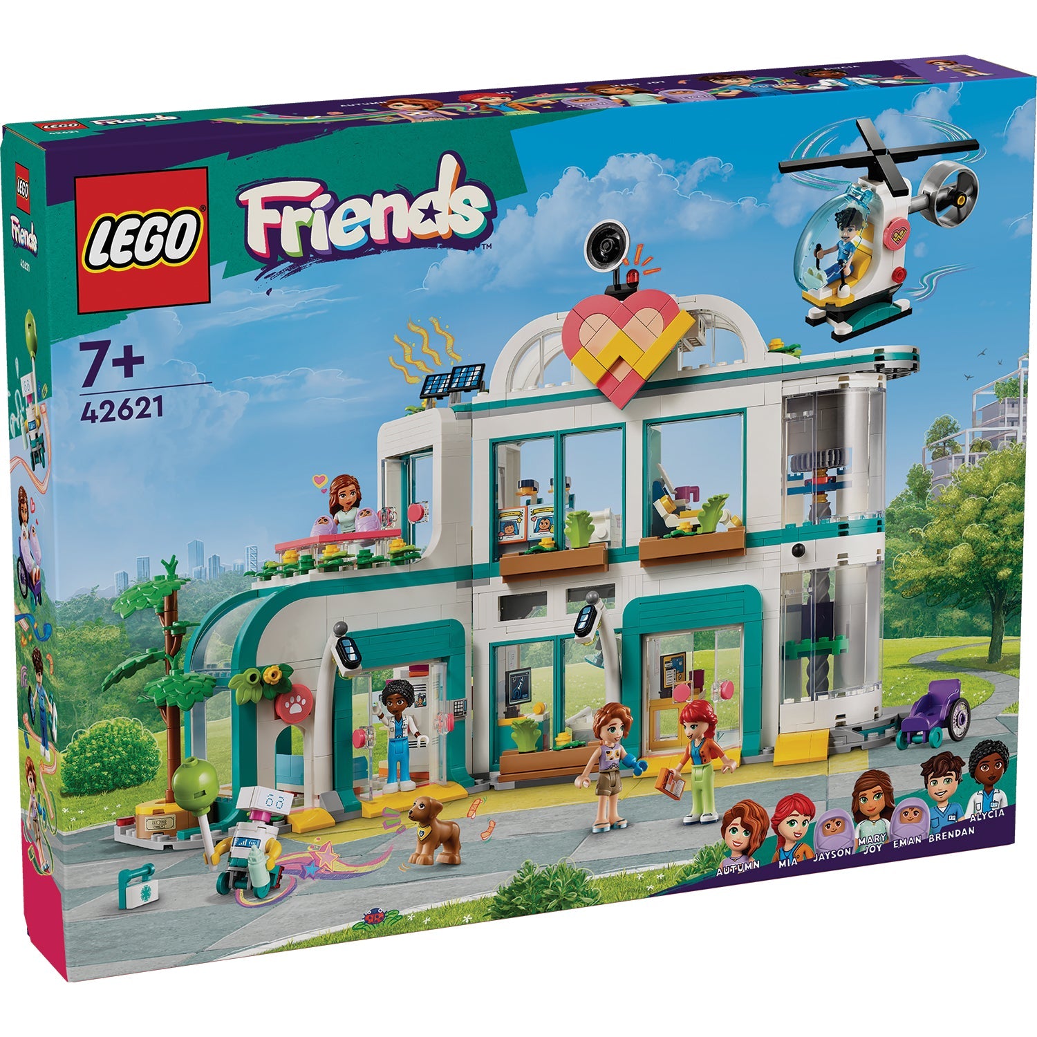 LEGO® Friends™ Heartlake City Hospital - Đồ chơi lắp ráp Bệnh viện Thành phố Heartlake - LEGO 42621 - Hình ảnh sản phẩm