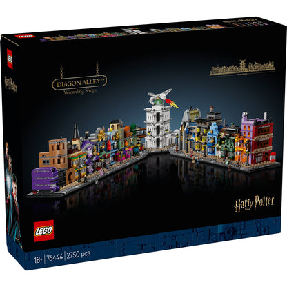 LEGO® Harry Potter™ Diagon Alley™ Wizarding Shops - Mô Hình Hẻm Xéo Phép Thuật Microscale - LEGO 76444 - Hình ảnh sản phẩm