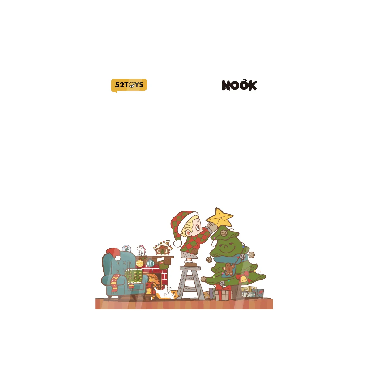 NOOK Cardboard Dino 300 Limited Edition - Mô hình Art Toy Giới hạn - 52TOYS