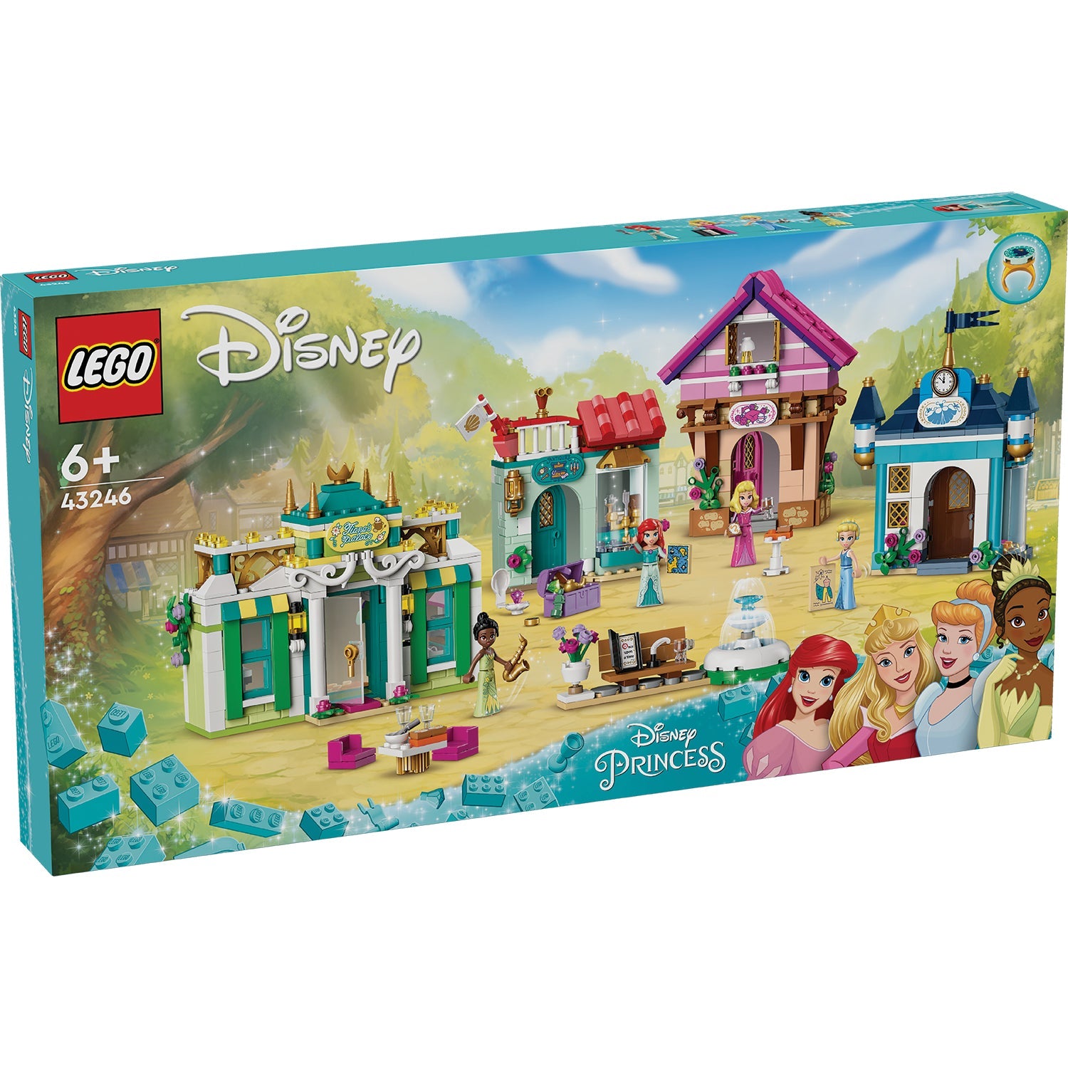 LEGO® Disney™ Disney Princess Market Adventure - Bộ Đồ Chơi Lắp Ráp Khu Chợ Công Chúa Disney (43246) - Hình ảnh sản phẩm