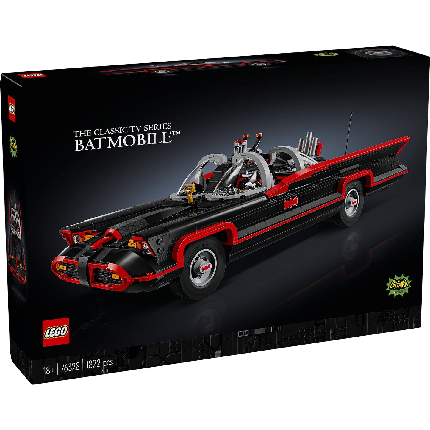 LEGO® DC Batman™: The Classic TV Series Batmobile™ - Mô Hình Xe Batmobile Cổ Điển 1966 - LEGO 76328 - Hình ảnh sản phẩm