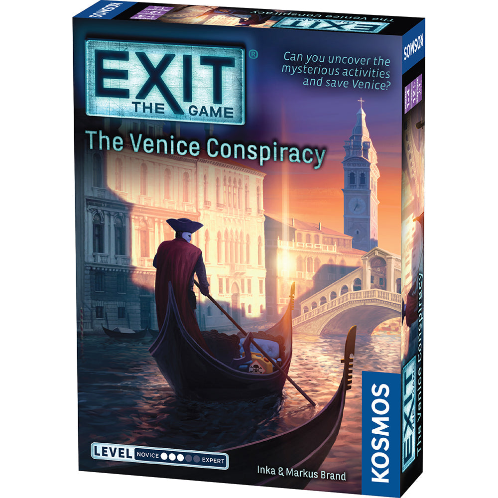 EXIT: The Game - The Venice Conspiracy - Board Game Giải Đố Thoát Hiểm - Thames & Kosmos - Hình ảnh sản phẩm