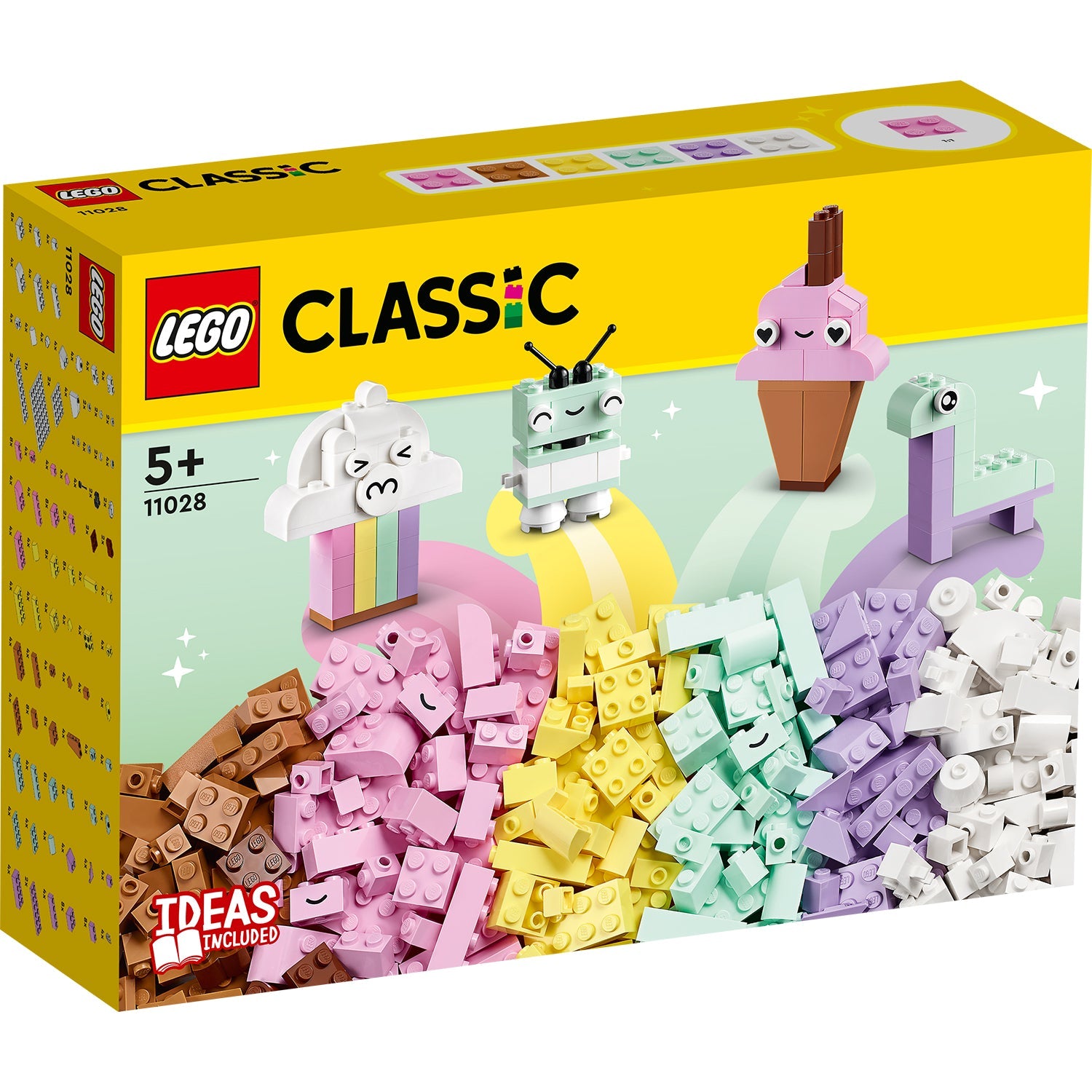LEGO® Classic Creative Pastel Fun - Bộ Đồ Chơi Lắp Ráp Sáng Tạo Màu Pastel (11028) - Hình ảnh sản phẩm