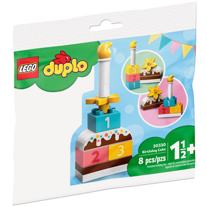 LEGO® DUPLO™ Birthday Cake - Đồ chơi lắp ráp Bánh kem sinh nhật - LEGO 30330 - Hình ảnh chi tiết 2