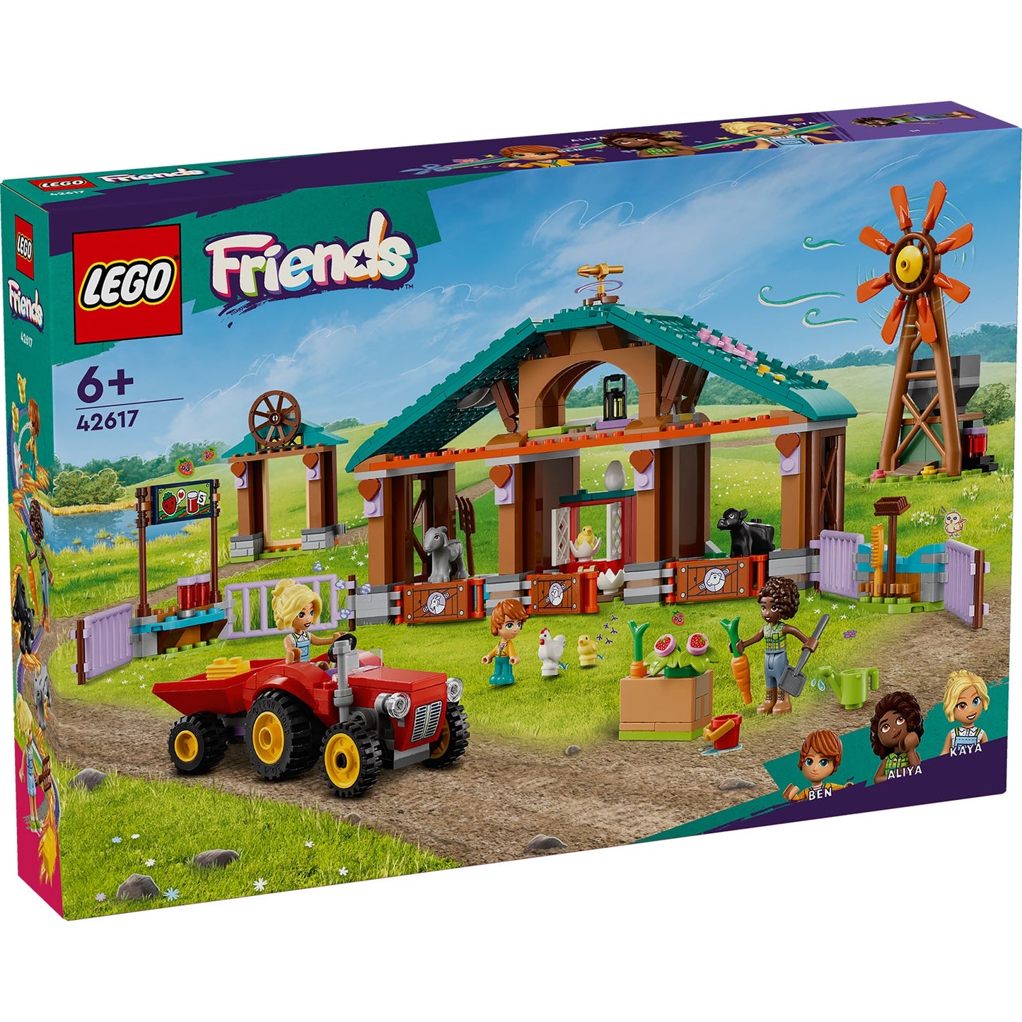 LEGO® Friends™ Farm Animal Sanctuary - Đồ chơi lắp ráp Khu bảo tồn động vật trang trại - LEGO 42617 - Hình ảnh sản phẩm