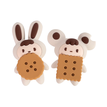 LITTLE BUNS MELTING TOGETHER - FRIDGE MAGNET BLIND BOX