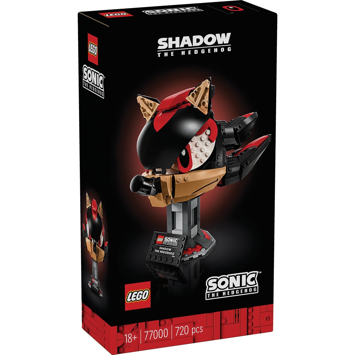 LEGO® Sonic the Hedgehog™ Shadow the Hedgehog - Mô Hình Lắp Ráp Trưng Bày Người Lớn LEGO 77000 - Hình ảnh sản phẩm