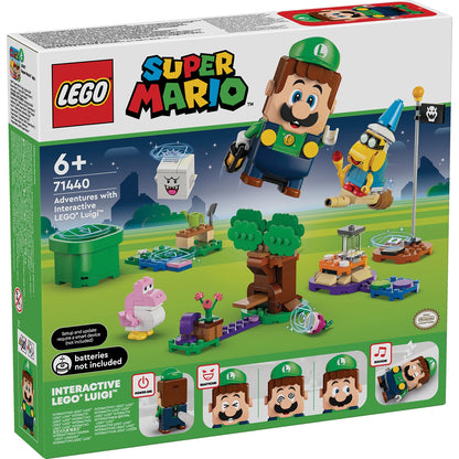LEGO® Super Mario™ Adventures with Interactive LEGO® Luigi™ - Bộ Đồ Chơi Lắp Ráp Tương Tác LEGO 71440 - Hình ảnh sản phẩm